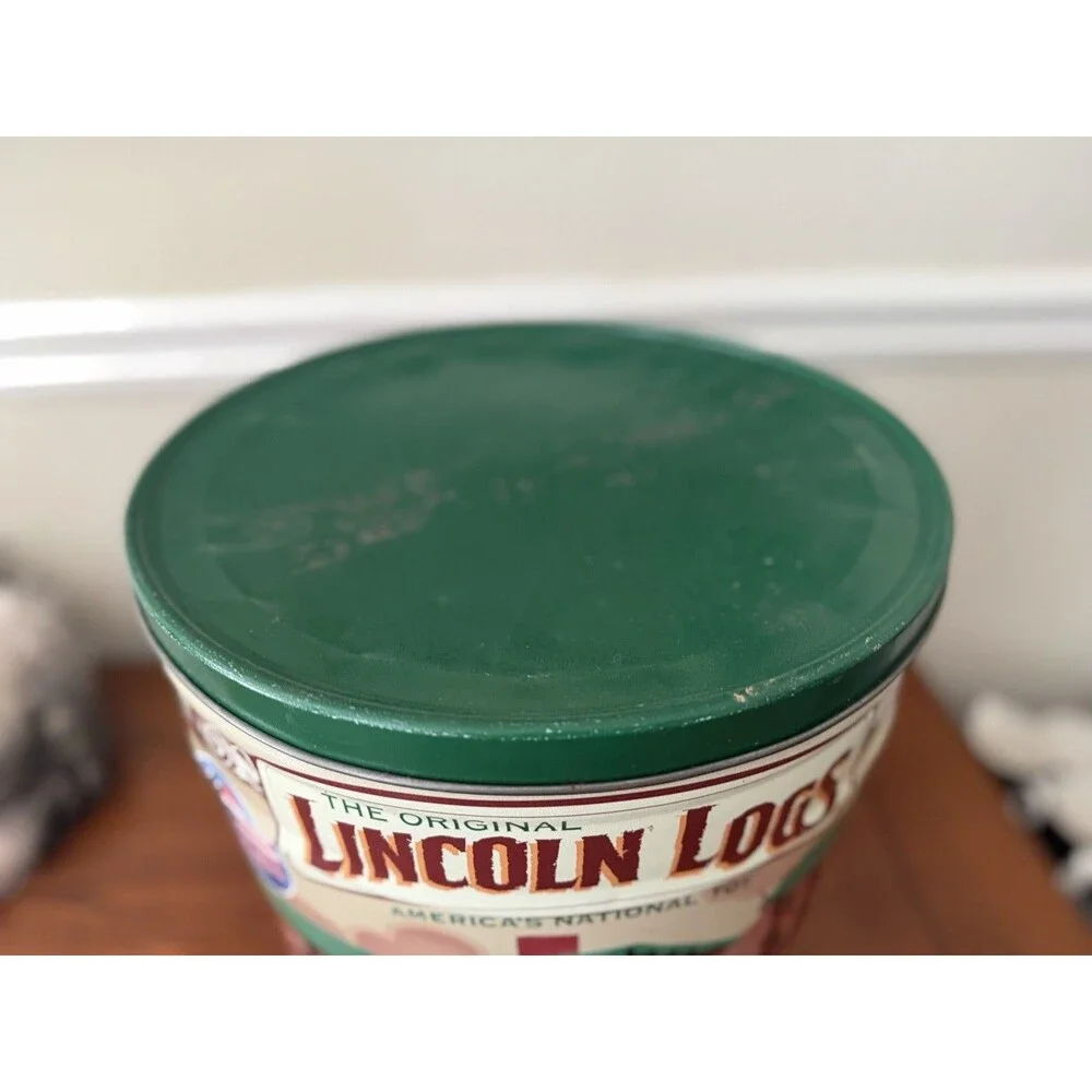 Original Lincoln Logs Wooden Play Set - 327 Pieces - Complete